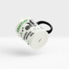 MX Freestyle Tasse staubig - dreckig - geil inklusive Startnummer und Name. Ansicht rechts