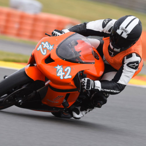 Zweifarbiger Motorrad Aufkleber mit Namen