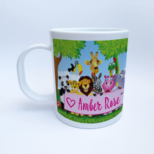 Tasse mit Papagei für Kinder