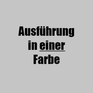 einfarbig