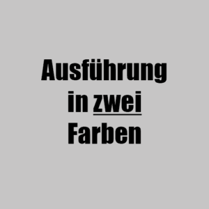 zweifarbig
