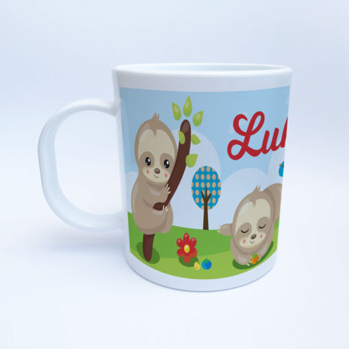 Bedruckte Kunststoff Tasse für Kinder