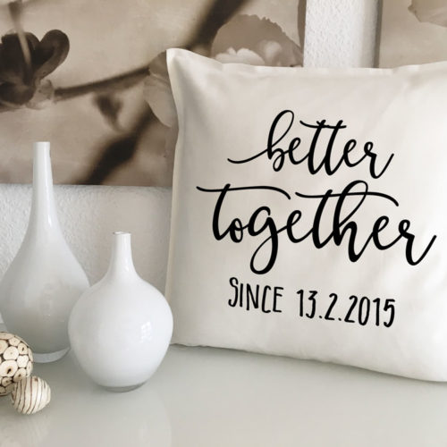 Kissen better together since