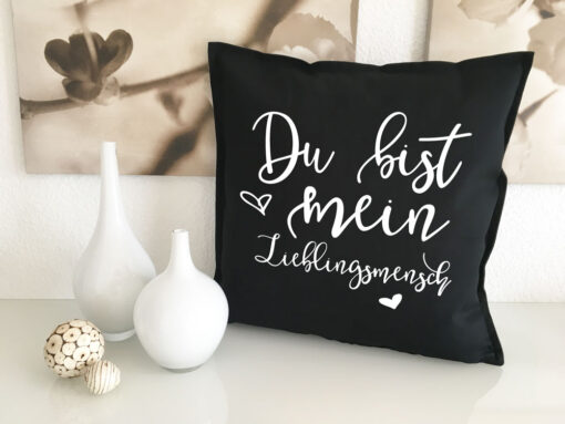 Du bist mein Lieblingsmensch Kissen