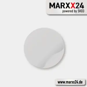 Runde Folien-Zuschnitte in individueller Form