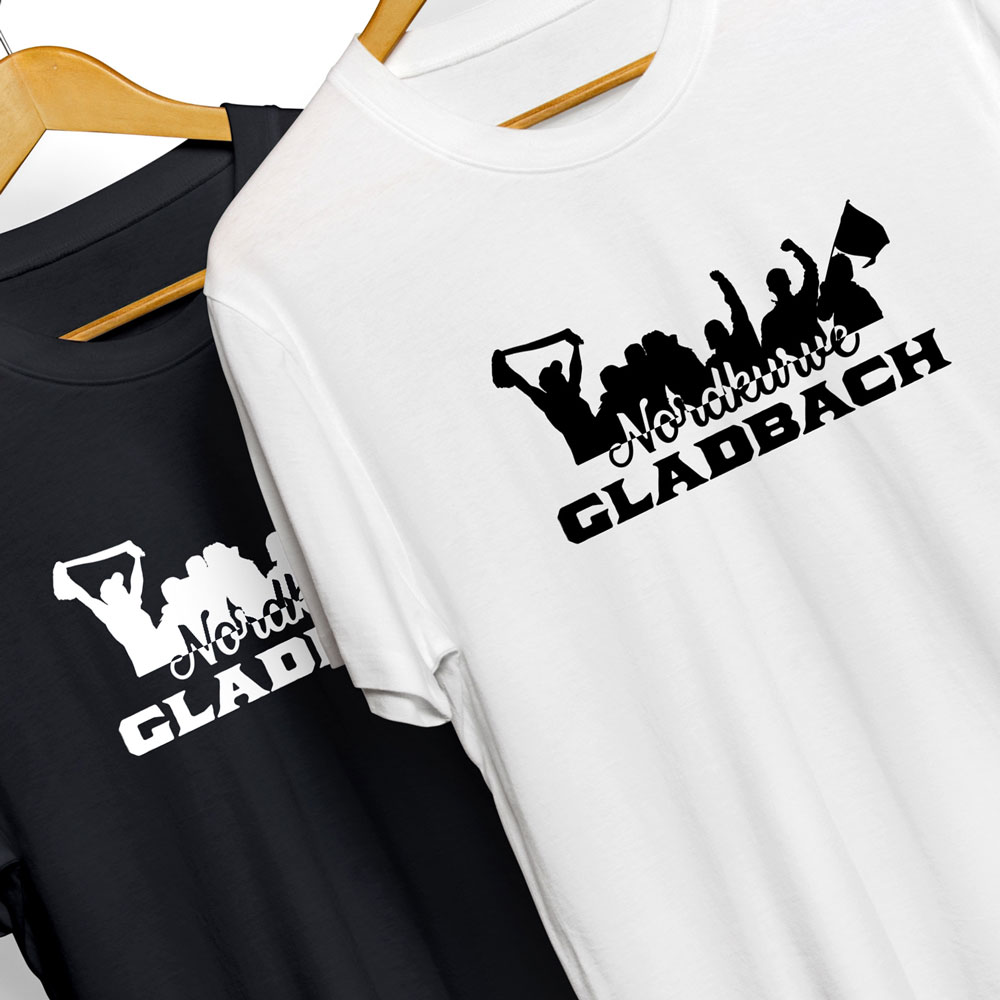 T-Shirt Kapuzensweat Gladbach Ultras Hoodie Trikot Shirt  Mönchengladbach Fan