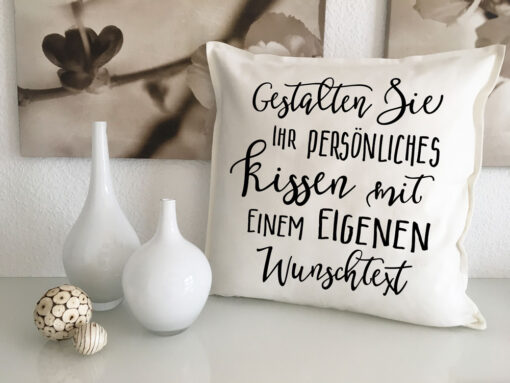 Deko Kissen personalisiert mit Sprüchen