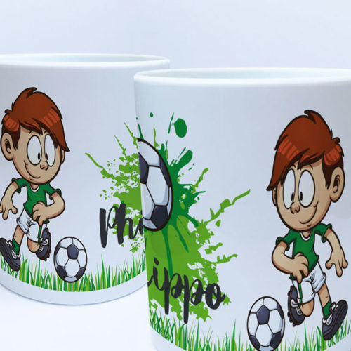 Plastik Tasse Fußball