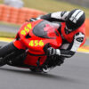 Neon Ziffer Motorrad Rennsport