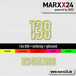 Neonstartnummer