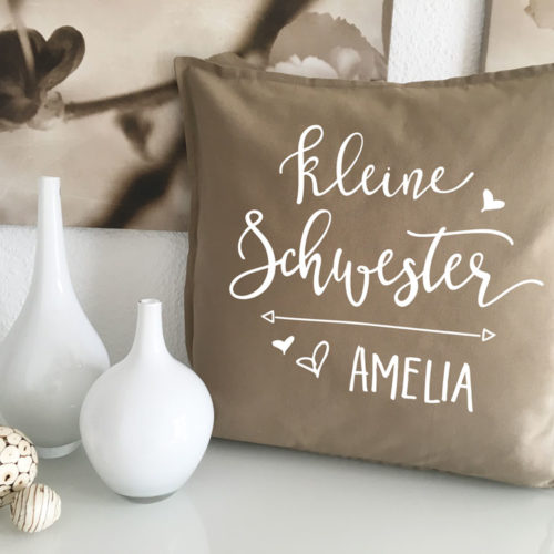 Schwester Geschenk mit Namen